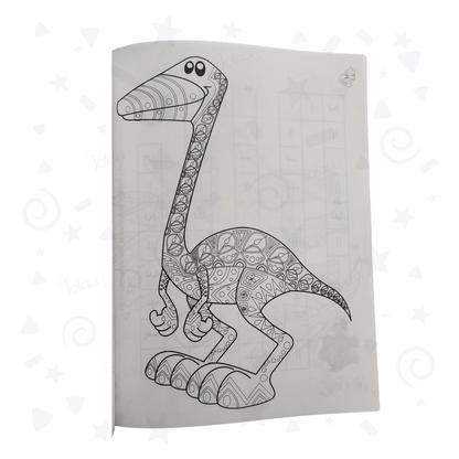 CARTILLA PARA COLOREAR DINOSAURIOS