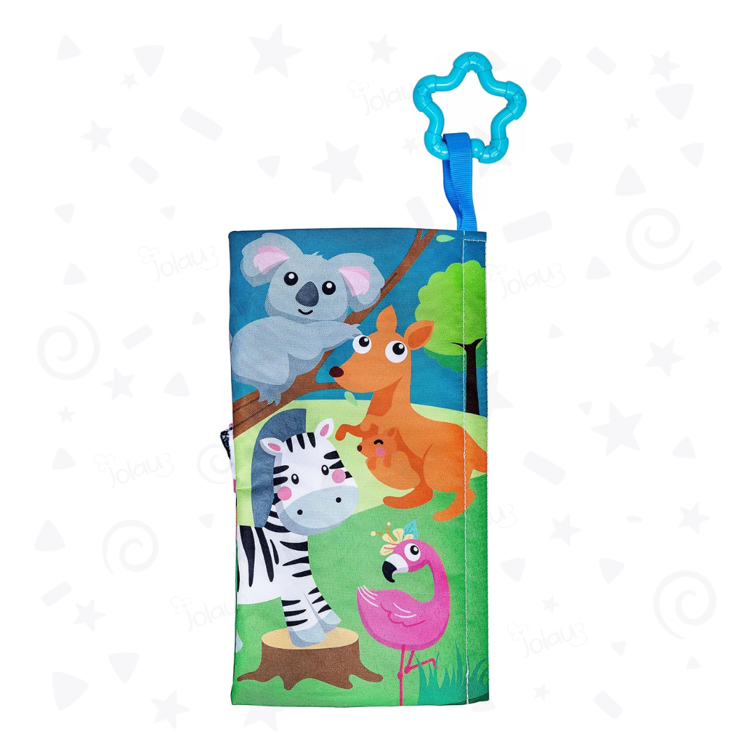 LIBRO DE TELA LAND ANIMALS