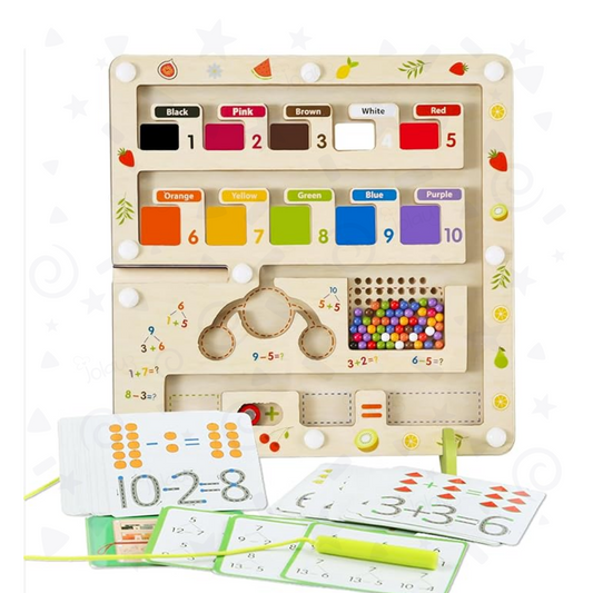 LABERINTO MATEMÁTICO MAGNETICO