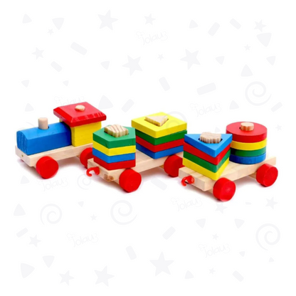 TREN DE MADERA ENCAJABLE