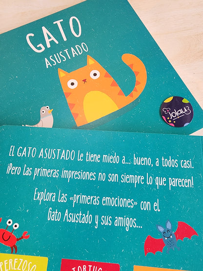 GATO ASUSTADO