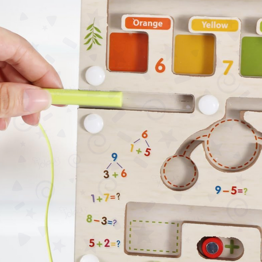 LABERINTO MATEMÁTICO MAGNETICO