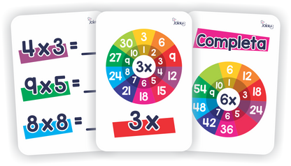 FLASHCARDS MULTIPLICACION