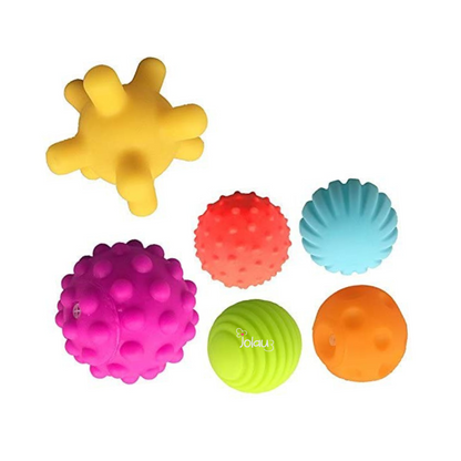 SET 6 PELOTAS SENSORIALES