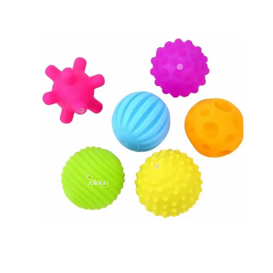 SET 6 PELOTAS SENSORIALES