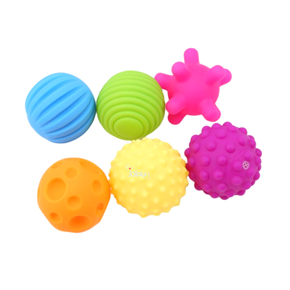 SET 6 PELOTAS SENSORIALES