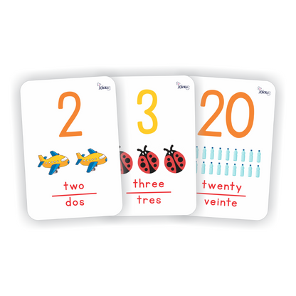 FLASHCARDS NUMEROS CONTEO