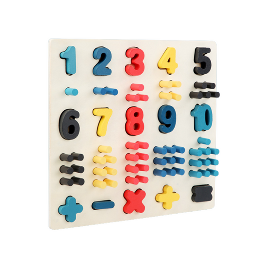 TABLERO NUMEROS Y CANTIDADES