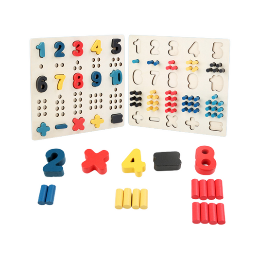 TABLERO NUMEROS Y CANTIDADES